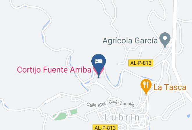 Cortijo Fuente Arriba Map