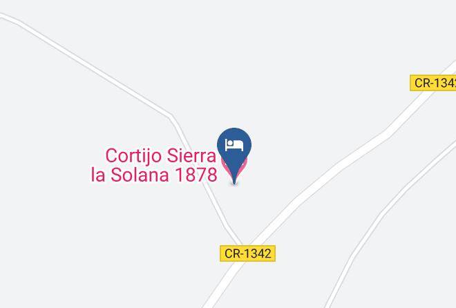 Ciudad Real - Cortijo Sierra La Solana 1878 Maps