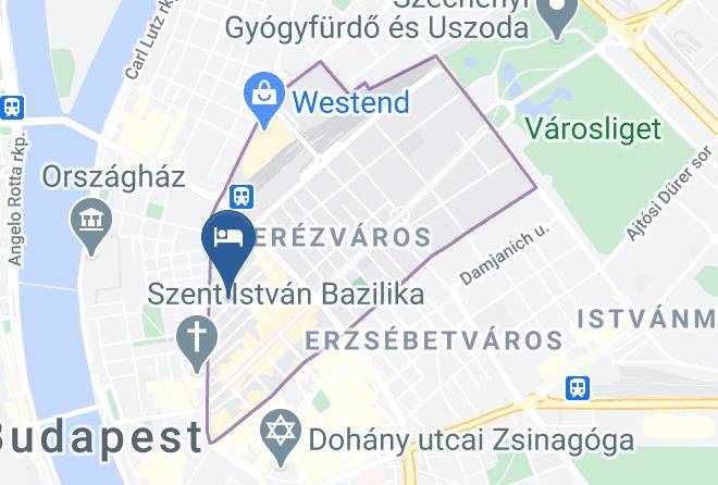 Budapest Terezvaros - Cortile Budapest Hotel Maps