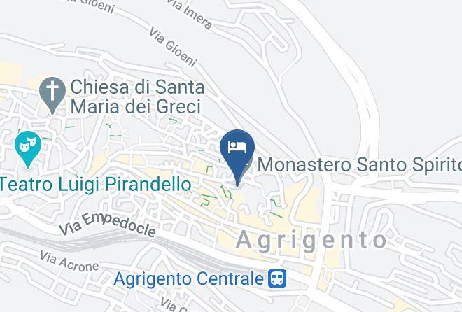 Agrigento - Cortile Santo Spirito Maps