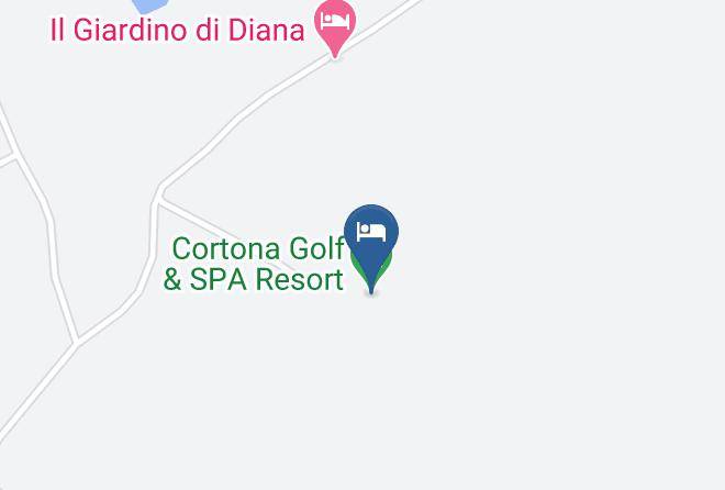 Arezzo - Cortona Golf & Spa Resort Maps