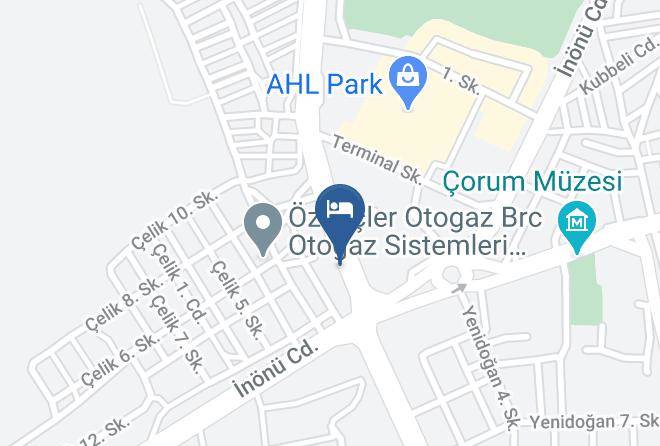 Corum Cepni - Buyuk Otel Maps