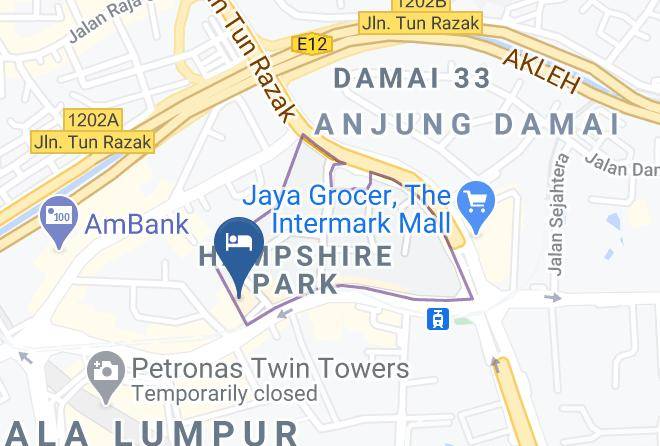 Kuala Lumpur - Corus Hotel Kuala Lumpur Maps