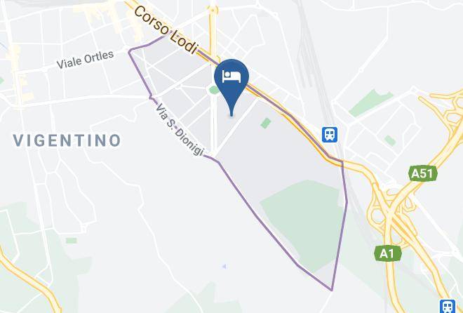 Milan - Corvetto Residence Maps