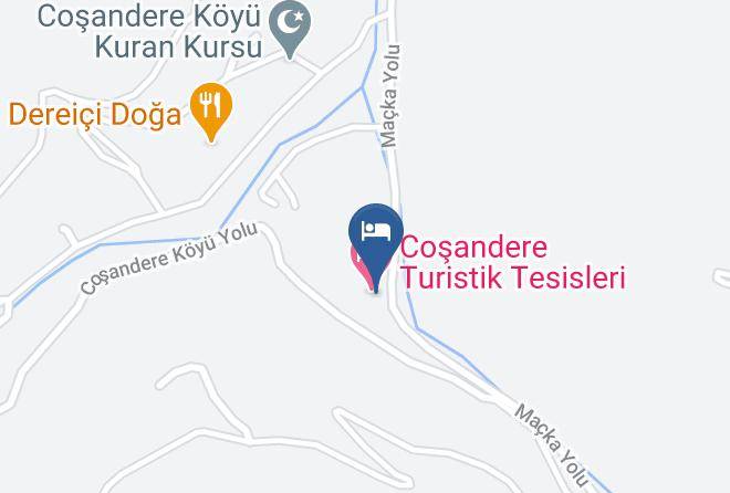 Macka - Cosandere Hotel Maps