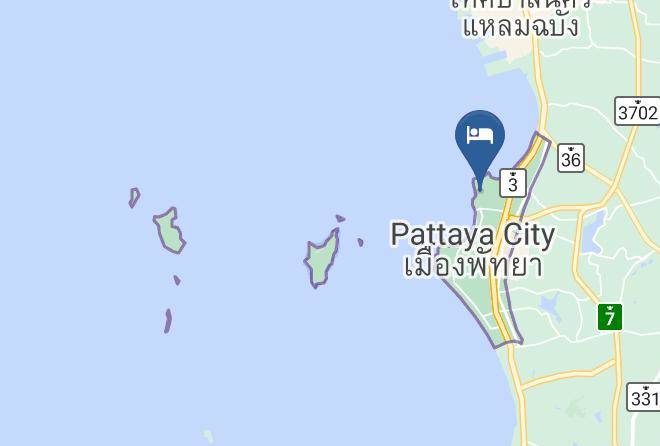 Amphoe Bang Lamung - Cosi Pattaya Wong Amat Beach Maps