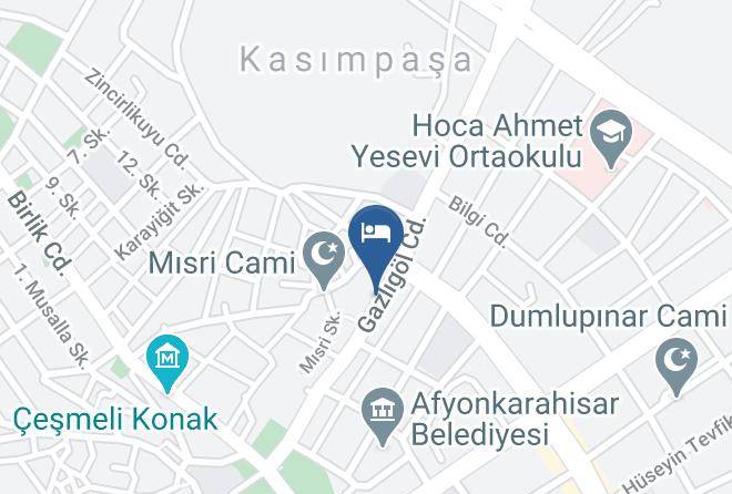 Afyonkarahisar - Coskun Termal Gazligol Maps