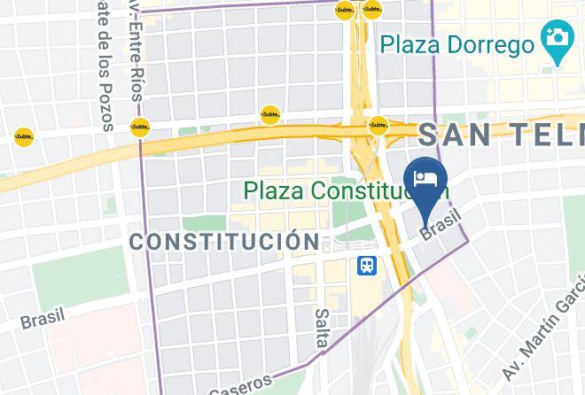 Buenos Aires - Cosme Hotel Maps