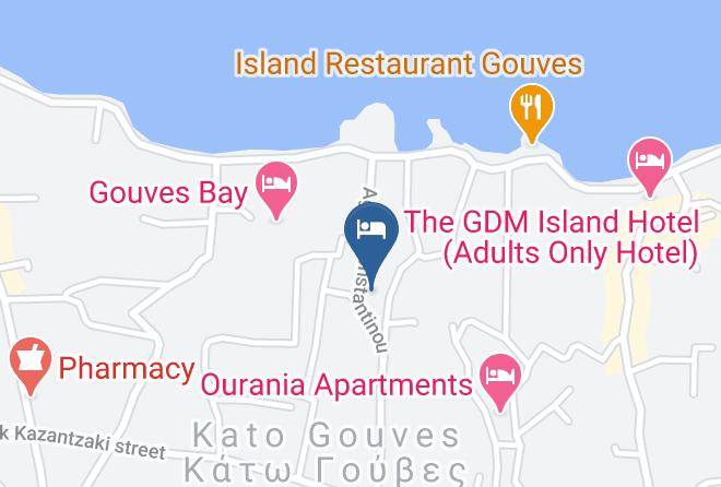 Iraklion - Cosmi Hotel Maps