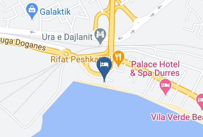 Durres - Cosmo Hotel Maps