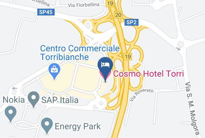 Monza E Brianza - Cosmo Hotel Torri Maps