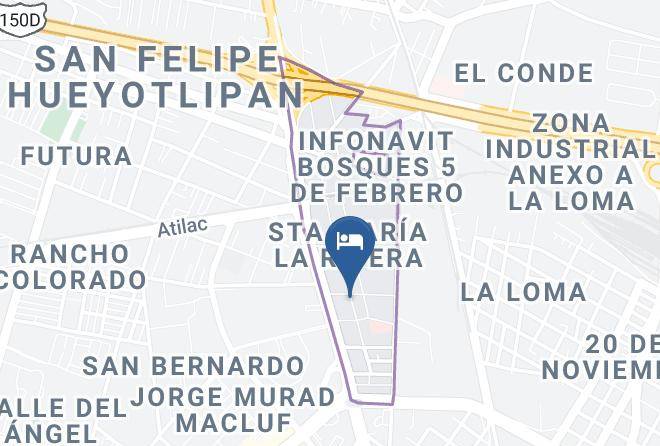 Puebla Santa Maria La Rivera - Cosmopolitan Maps