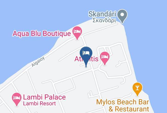 Kos - Cosmopolitan Hotel Maps