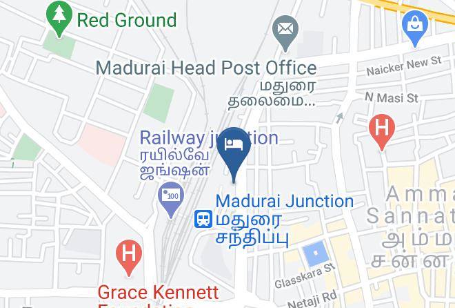 Madurai - Cosmopolitan Hotel Madurai Maps