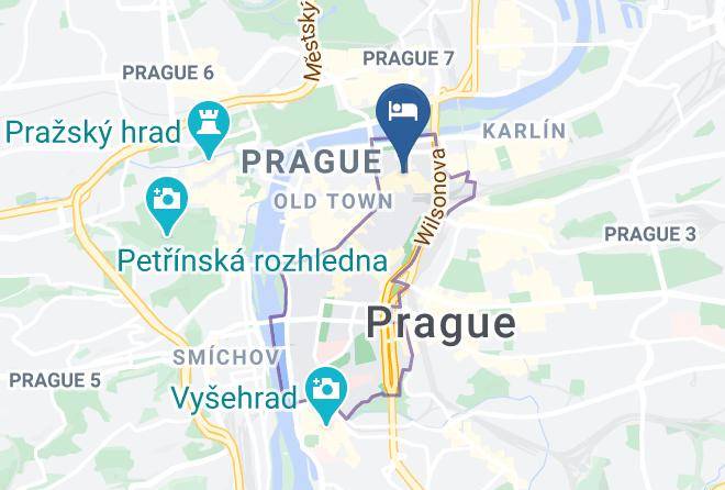Cosmopolitan Hotel Prague Map
