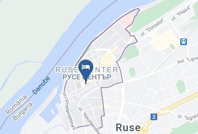 Ruse Tsentar - Cosmopolitan Hotel Maps