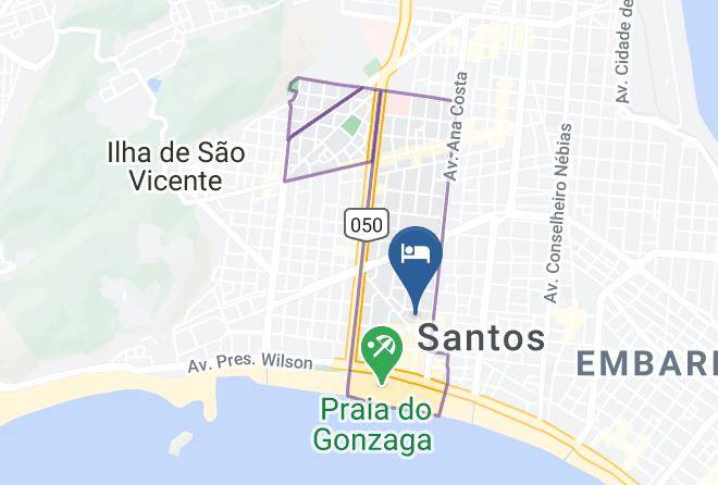 Santos - Cosmopolitan Praia Flat Maps