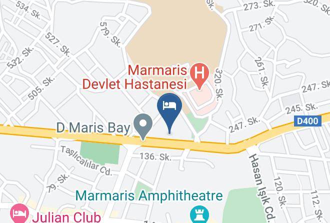 Marmaris - Cosmopolitan Resort Hotel Maps