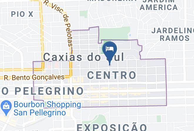 Caxias Do Sul - Cosmos Hotel Maps
