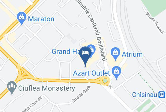 Chisinau - Cosmos Hotel Maps