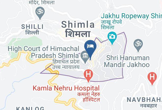 Shimla - Cosmos Hotels Maps