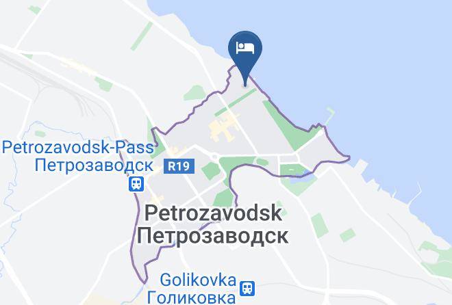 Petrozavodsk - Cosmos Petrozavodsk Hotel Maps