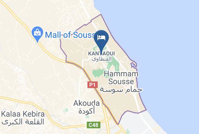 Tunisia - Cosmos Tergui Club Maps