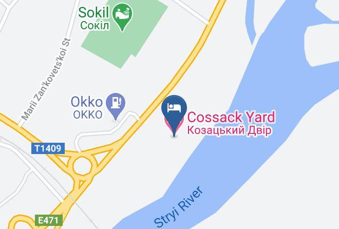 Stryi - Cossack Yard Maps