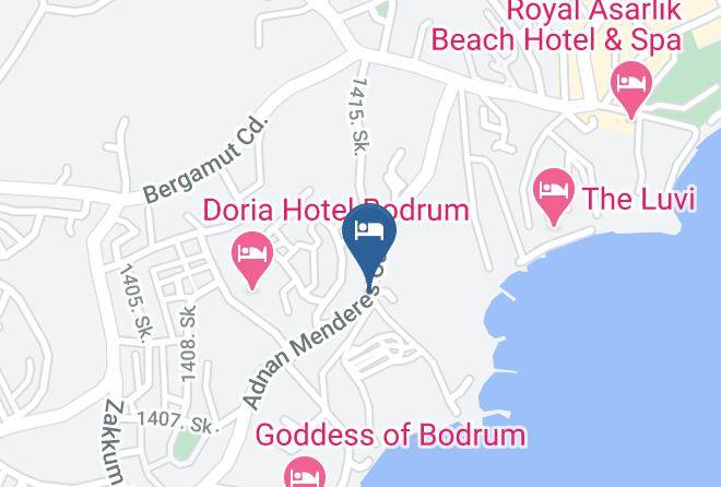Bodrum - Costa Akkan Suites Maps