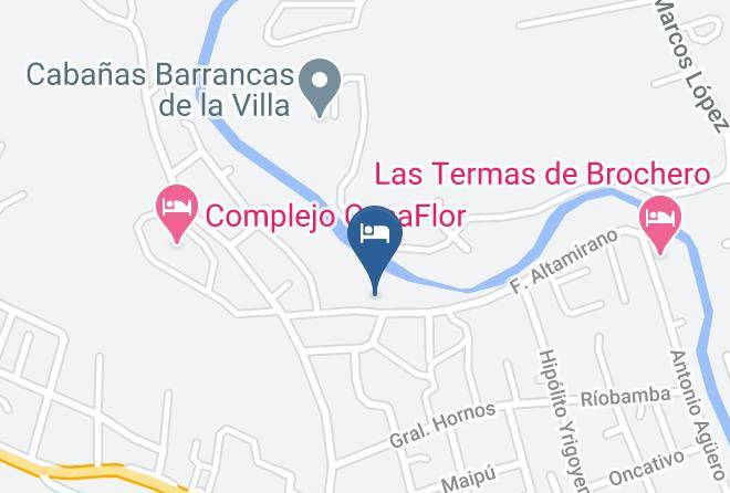 San Alberto Department - Costa Azul Cura Brochero Maps