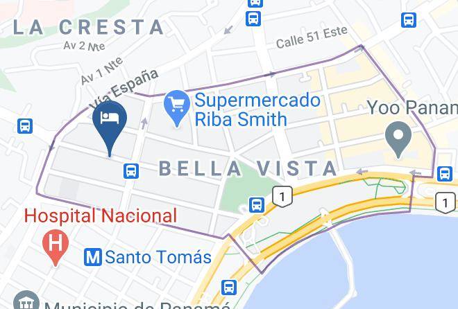 Bella Vista - Costa Azul Hotel Maps