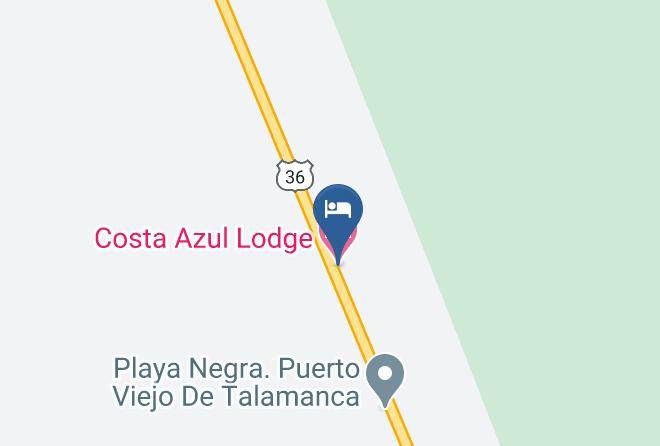 Talamanca - Costa Azul Lodge Maps
