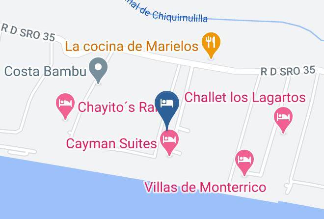 Taxisco - Costa Azul Monterrico Maps