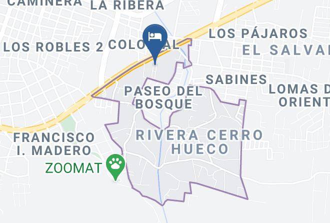 Tuxtla Gutierrez - Costa Azul Turquesa Hotel Maps