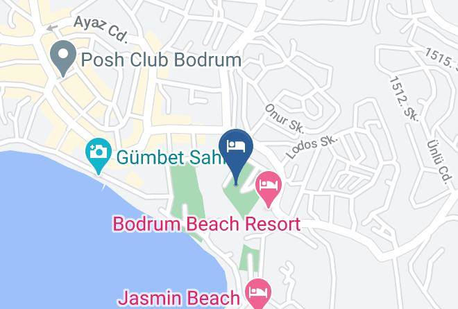 Bodrum - Costa Carina Resort Hotel Bodrum Maps