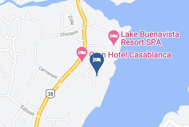 Santa Maria Department - Costa Bonita Bungalows Y Spa Maps