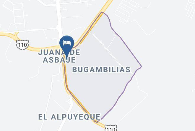 Colima Las Bugambilias - Costa Brava Motel Maps