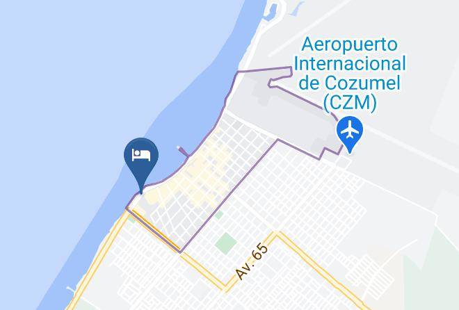 Cozumel - Hotel Cozumel Costa Brava Maps
