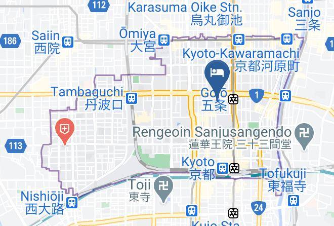 Kyoto City Shimogyo Ward - Costa Del Sol Maps