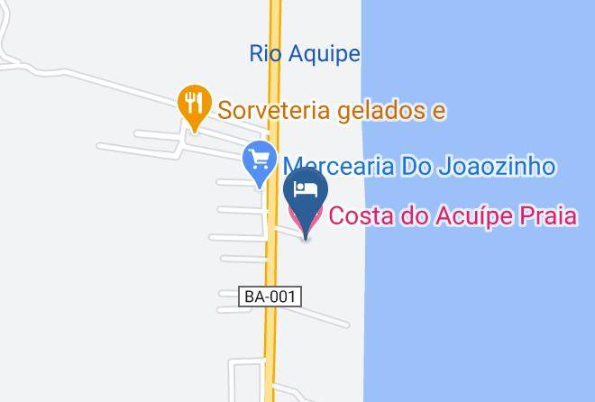 Ilheus - Costa Do Acuipe Praia Hotel Maps