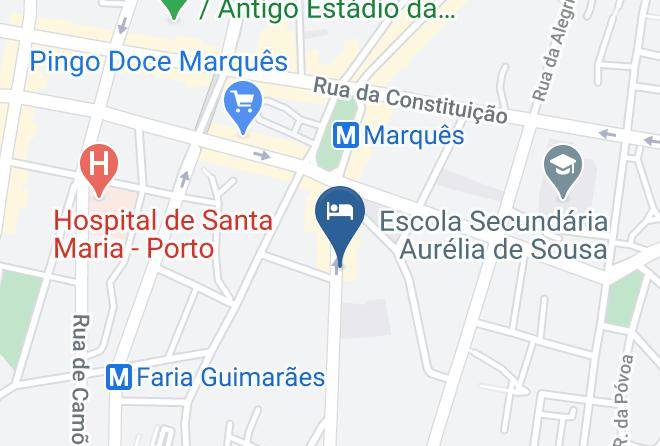 Costa Do Sol B&b Hotel Oporto Map