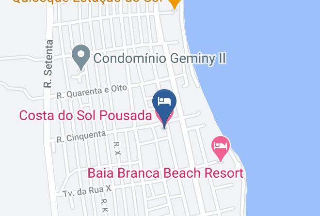 Tamandare - Costa Do Sol Pousada Maps