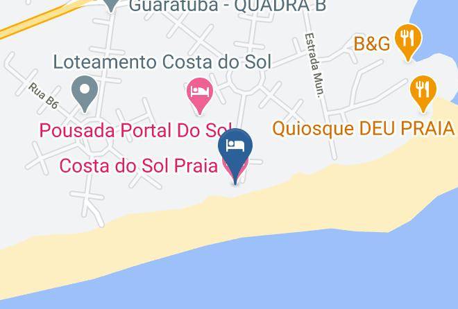 Bertioga - Costa Do Sol Praia Hotel Maps