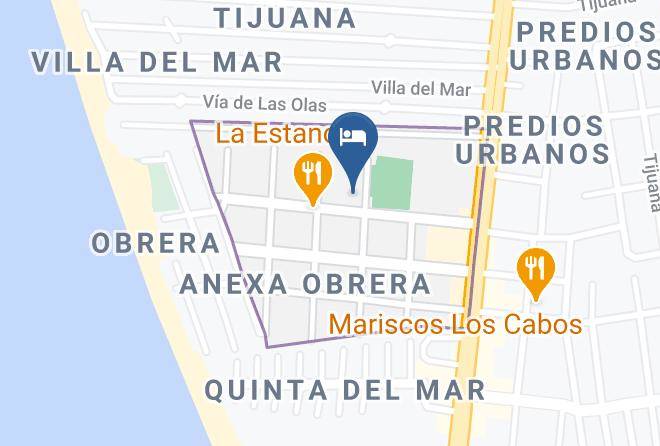 Rosarito Beach Municipality - Costa Dorada Maps
