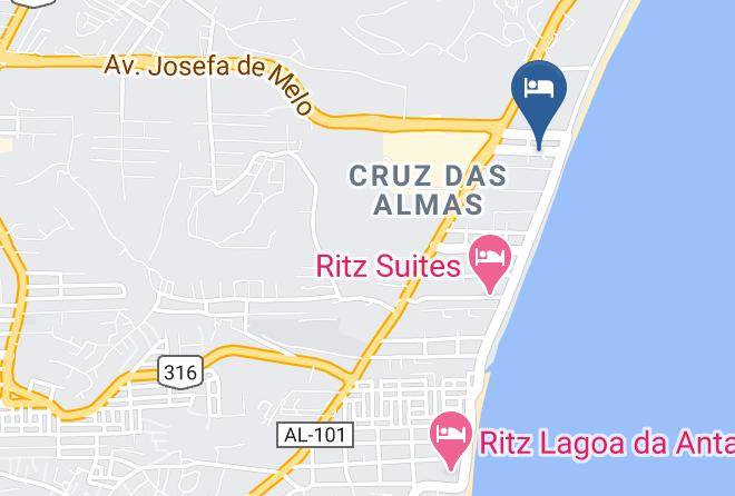 Maceio - Costa Dourada Praia Hotel Maps