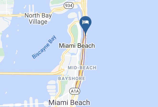 Costa Galana Miami Map