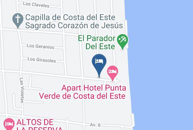 Mar Del Tuyu - Costa La Linda Maps