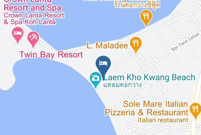Amphoe Ko Lanta - Costa Lanta Maps