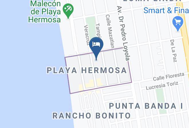 Ensenada - Costa Mar Motel Maps