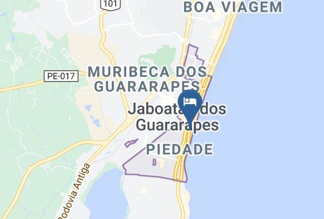 Costa Mar Recife Hotel By Atlantica Map